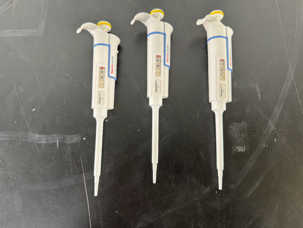 Image of Thermo Scientific Finnpipette F1 Single Channel Pipettes - Quantity 3